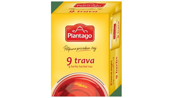 PLANTAGO ČAJ 9 TRAVA 40 G