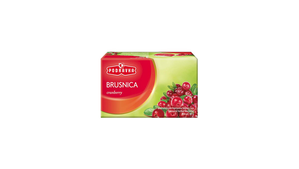 PODRAVKA ČAJ BRUSNICA 40 G