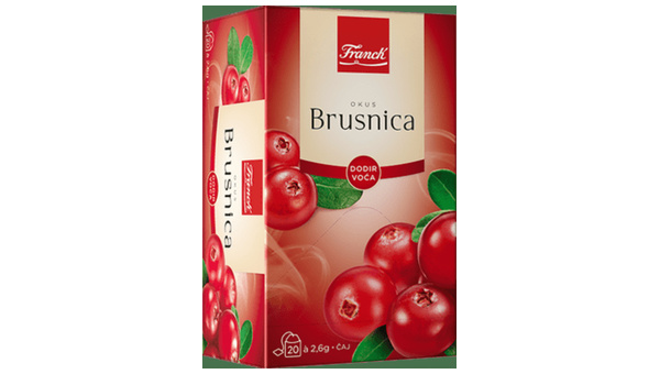 FRANCK ČAJ BRUSNICA 52 G