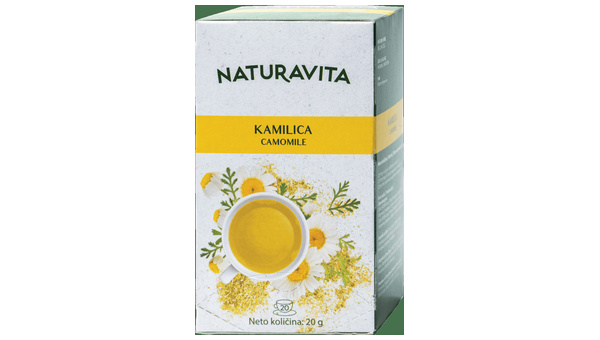 ČAJ KAMILICA NATURAVITA 20 X 1 G