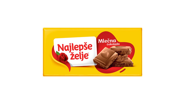 ČOKOLADA NAJLJEPŠE ŽELJE MLIJEČNA 200 G