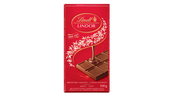 LINDT ČOKOLADA LINDOR MILK 100 G