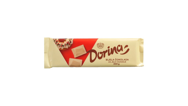 KRAŠ ČOKOLADA ZA KUHANJE DORINA 200 G