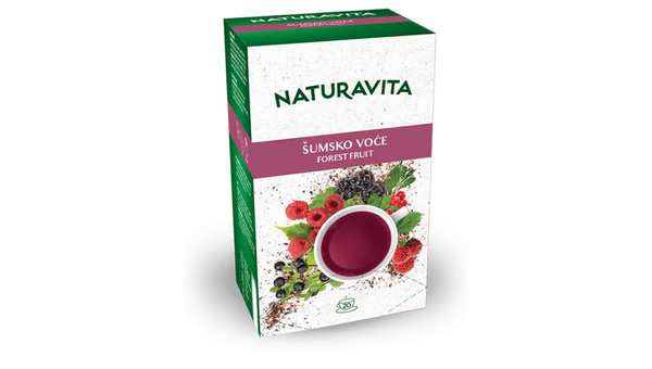 NATURAVITA ČAJ 20X 1,5 G ŠUMSKO VOĆE