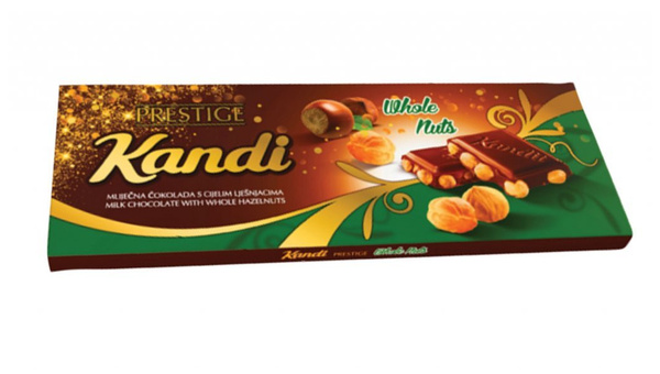 KANDIT ČOKOLADA LJEŠNJAK 210 G