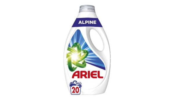 ARIEL DETERDŽENT ZA RUBLJE GEL ALPINE 20 PRANJA 0, 9LIT