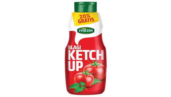 ZVIJEZDA KEČAP 800 G (200 G GRATIS)