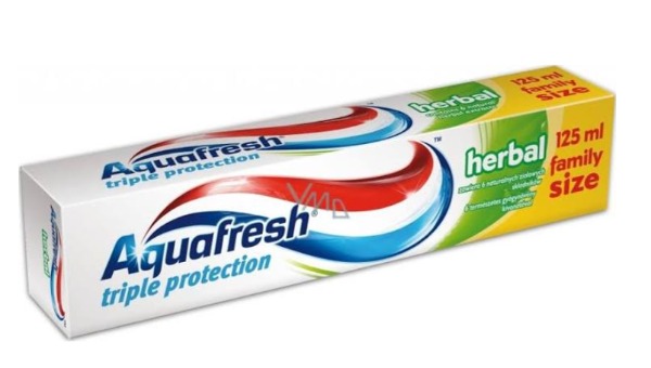 AQUAFRESH PASTA ZA ZUBE AQ HERBAL 125 ML XXL