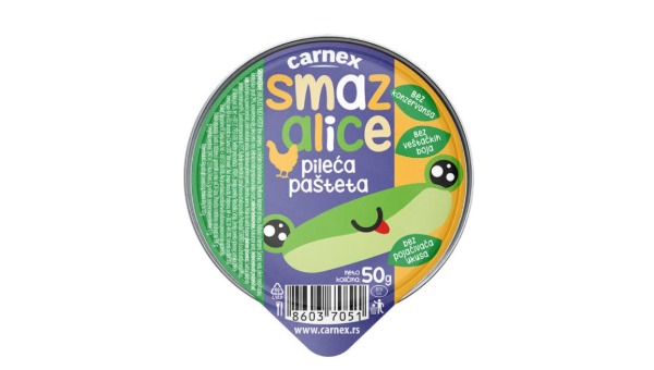 CARNEX PILEĆA PAŠTETA SMAZALICA 50 G