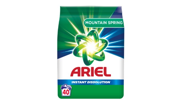 ARIEL DETERDŽENT ZA RUBLJE PRAŠAK 6 KG 40 PRANJA MOUNTAIN BREEZE