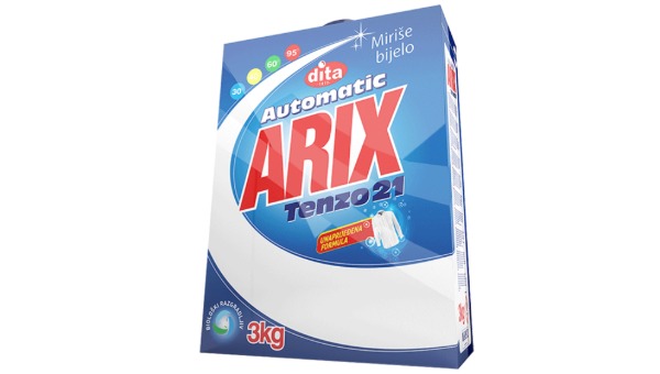 ARIX DETERDŽENT ZA RUBLJE PRAŠAK TENZO 21 KUTIJA 35 PRANJA