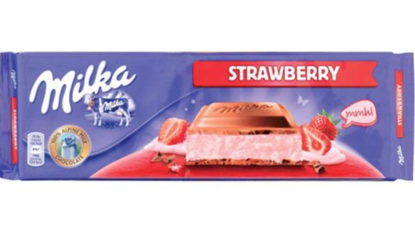 ČOKOLADA MILKA 300 G JAGODA