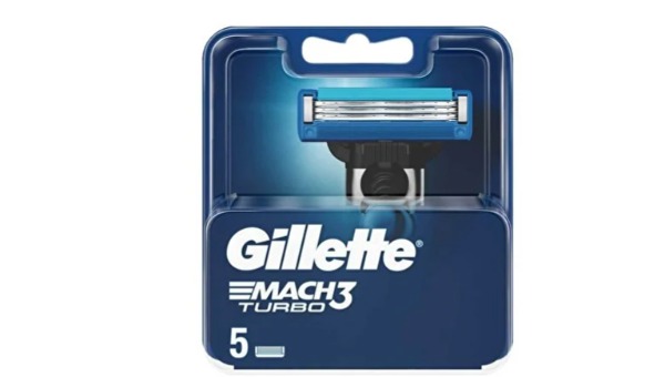 GILLETTE BRIJAČ PAT.MACH3 TURBO 5 KOM