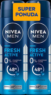 Dezodorans u spreju 2x150ml Nivea Fresh muški