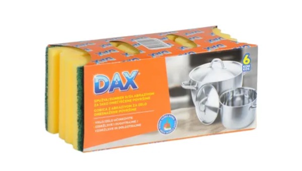 DAX SPUŽVA S ABRAZIV 6 1