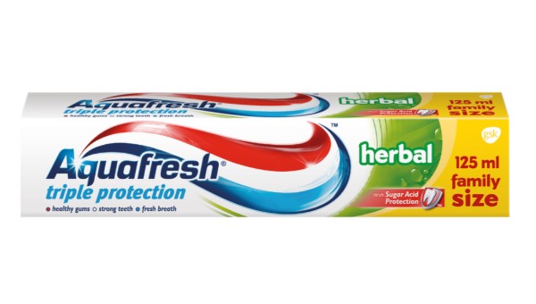 AQUAFRESH PASTA ZA ZUBE HERBAL FAMILY PACK 125 ML