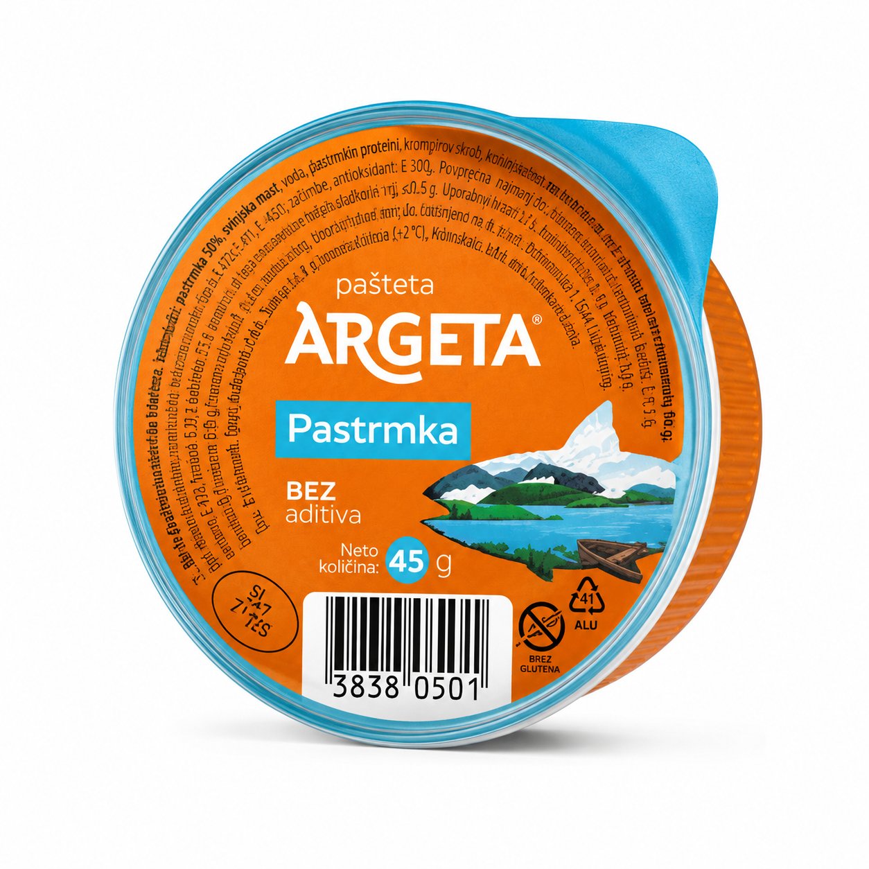 ARGETA PAŠETA OD PASTRMKE 45 G