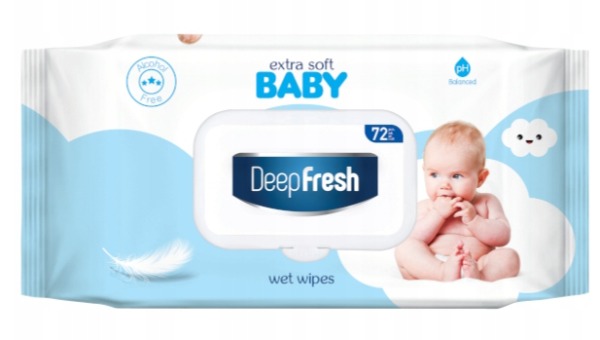 DEEP FRESH BABY MARAMICE 72 KOM SA POKLOPCEM