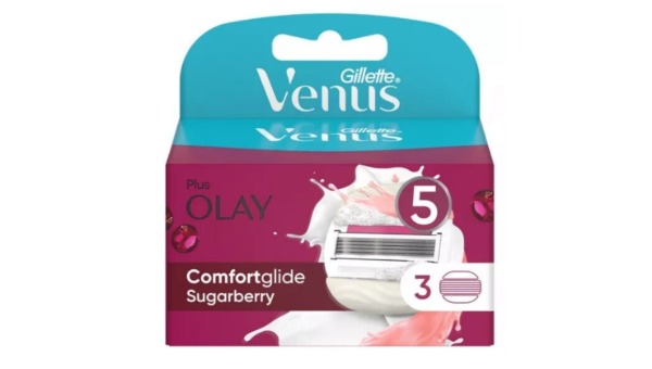 GILLETTE BRIJAČ VENUS SUGARBERRY PATRONE 3 KOM