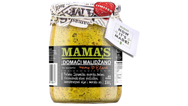 MAMA S AJVAR ZEL BL MALIDŽANO MAMAS 550 G