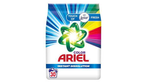 ARIEL DETERDŽENT ZA RUBLJE PRAŠAK TOUCH OF LENOR COLOR 2, 25 KG 30PRAN