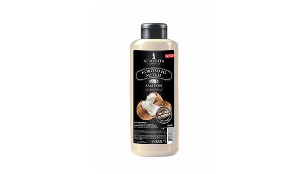 AFRODITA ŠAMPON ZA KOSU I TIJELO SUNCOKRET & VITAMIN E 1 L