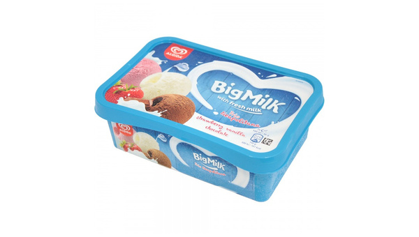 ALGIDA BIG MILK TRIO BISCOTTA 1000 ML