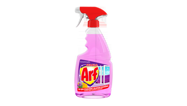 ARF SREDSTVO ZA ČIŠĆENJE STAKLA LAVANDA I SMILJE 750 ML