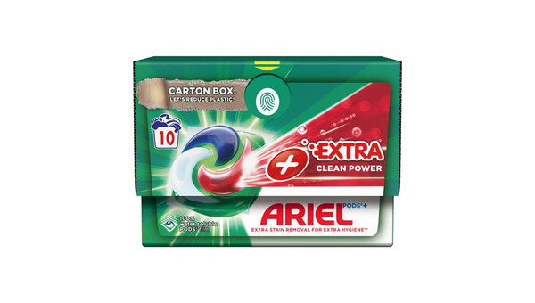 ARIEL DETERDŽENT ZA RUBLJE KAPSULE EXTRA CLEAN 10 KOM