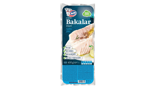 LEDO BAKALAR FILET CRNI 400 G