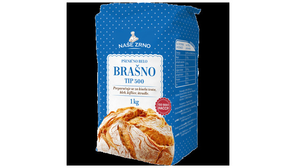 MLIN USTIKOLINA BRAŠNO PŠENIČNO TIP 500 1 KG USTIKOLINA