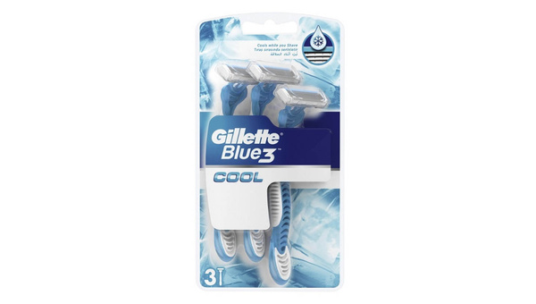 GILETTE BRIJAČ JEDNOKRATNI BLUE III COOL 3 KOM