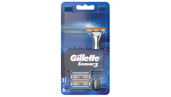 GILLETTE BRIJAČ SENSOR3 HIBRID+ 6 PATRONA