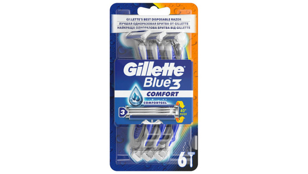 GILLETTE BRIJAČ JEDNOKRATNI BLUE3 COMFORT 3 KOM