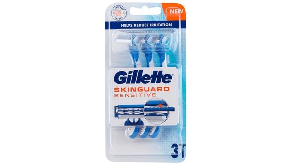 GILLETTE JEDNOKRATNI BRIJAČ BLUE3 SENSITIVE SLALOM 3 KOM
