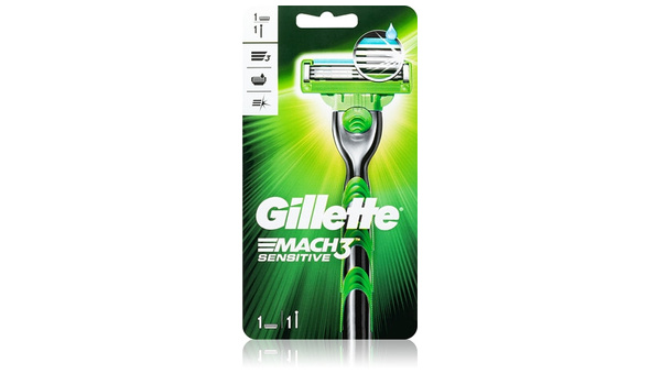 GILLETTE BRIJAČ GILL MACH3 SENSITIVE