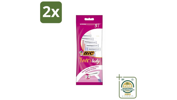 BIC BRIJAČ JEDNOKRATNI 5 1 TWIN LADY ROZA VREĆICA