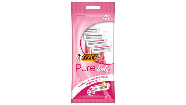 BIC BRIJAČ PURE 3 PINK HC 24