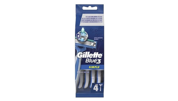 GILLETTE JEDNOKRATNI BRIJAČ BLUE III 3 KOM VREĆICA