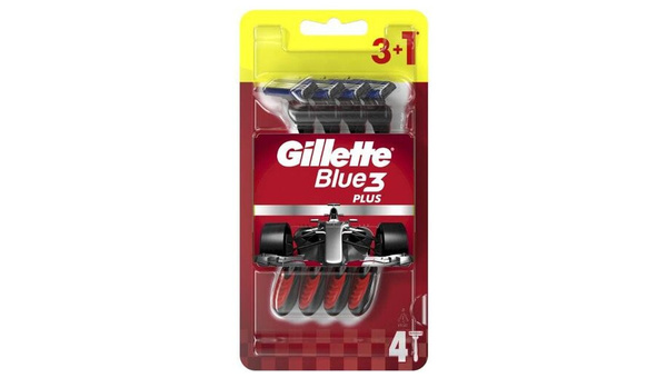 GILLETTE BRIJAČ JEDNOKRATNI BLUE3 RED 3 1