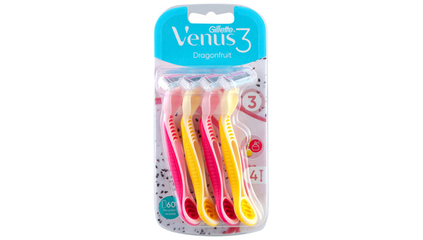 GILLETTE BRIJAČ VENUS3 DRAGONFRUIT 4 KOM
