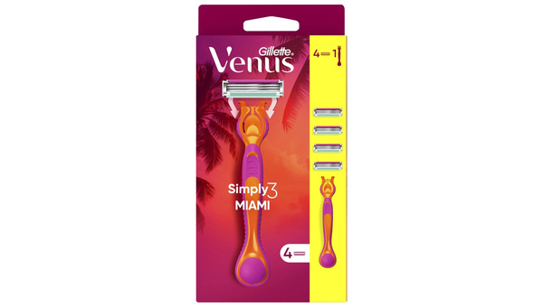 GILLETTE VENUS BRIJAČ VENUS MIAMI VIBES 3+1 KOM