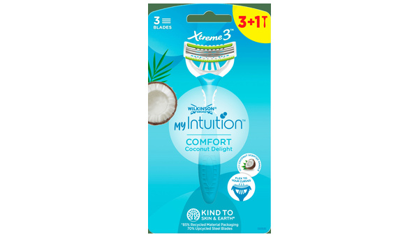 WILKINSON BRIJAČ COCONUT 3+1 GRATIS