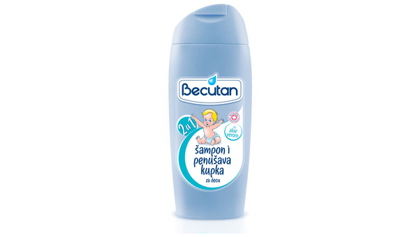 BECUTAN 2U1 ŠAMPON -KUPKA 400 ML