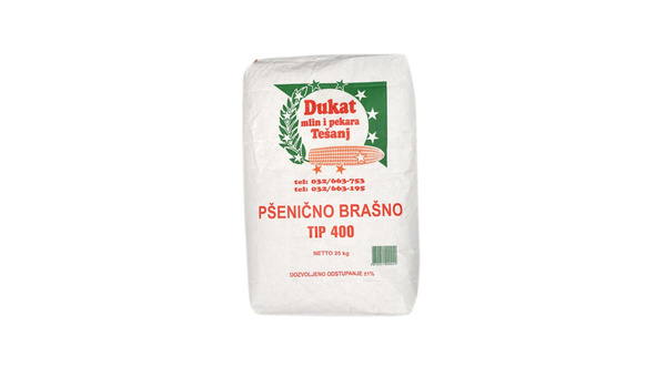 ŽITOPOSAVINA BRAŠNO PŠENIČNO 25 KG TIP 400