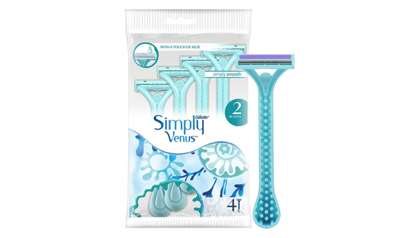 JEDNOKRATNI BRIJAČ GILLETTESIMPLY VENUS II 4 KOM VREĆICA