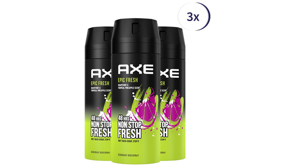 AXE DEZODORANS SPREJ EPIC FRESH 150 ML