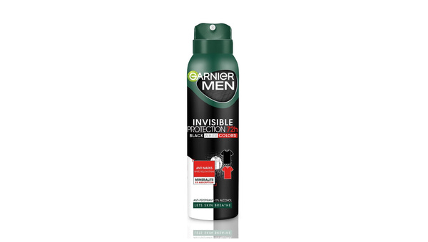 GARNIER DEZODORANS SPREJ GARN MINERALNA INVISIBLE BLACK WHITE COLORS 150 ML