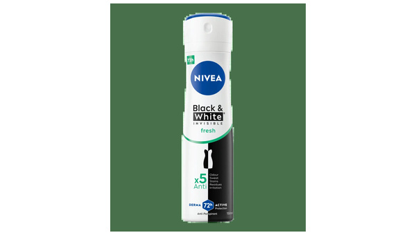 NIVEA DEZODORANS SPREJ B & W 150 ML MUŠKI