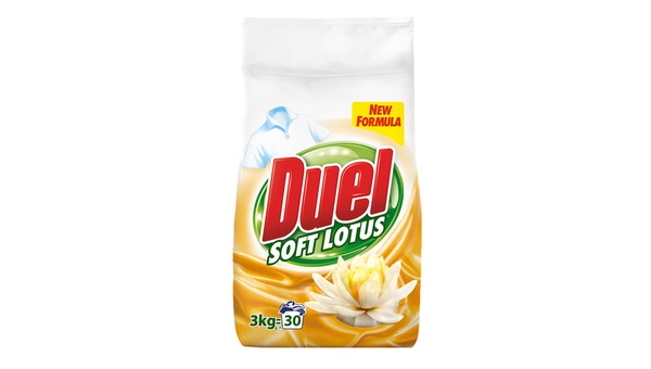 DUEL DETERDŽENT ZA RUBLJE PRAŠAK SOFT LOTUS 2, 7 KG